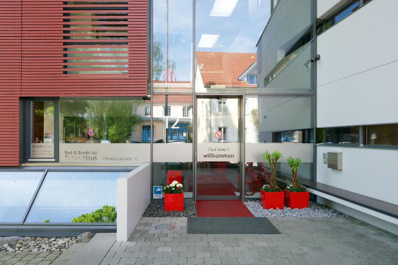 Bed & Breakfast Rotes Haus Uberlingen Buitenkant foto